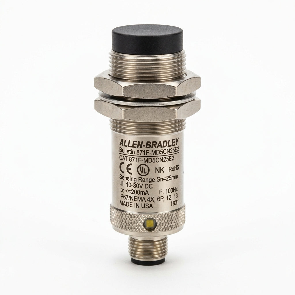 ALLEN-BRADLEY 871F-MD5CN25E2 DETECTORES O SENSORES INDUCTIVOS