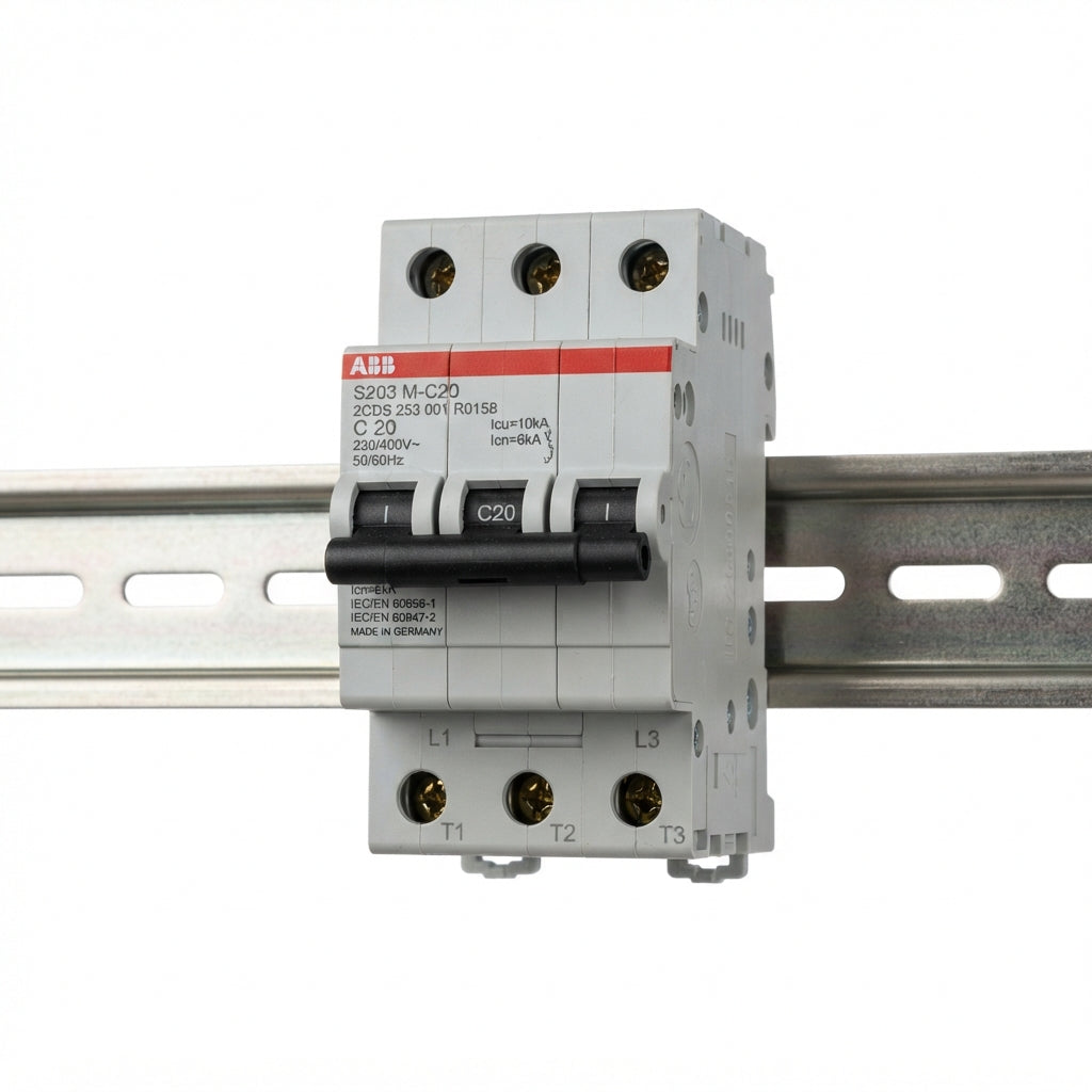 ABB 2CDS253001R0158 INTERRUPTORES TERMOMAGNETICOS MINIATURA RIEL DIN