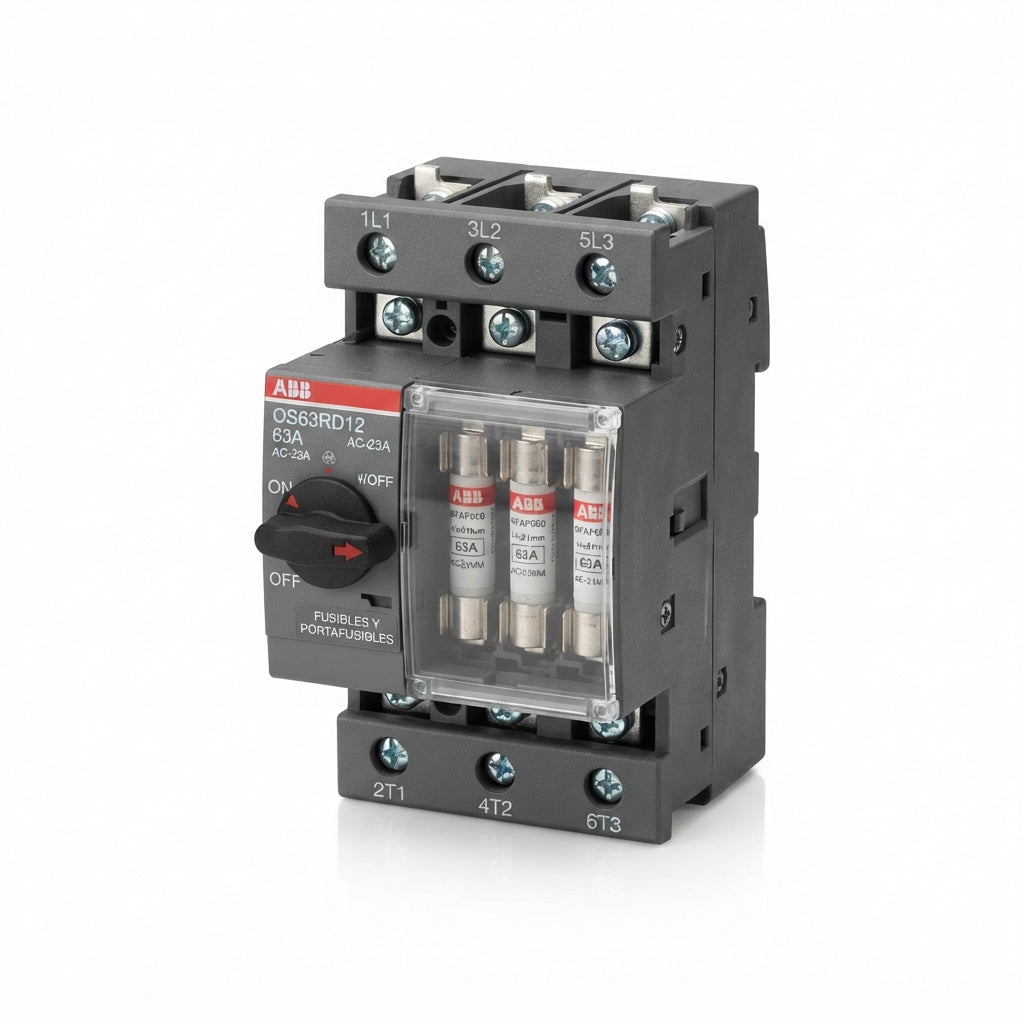 ABB OS63RD12 FUSIBLES Y PORTAFUSIBLES