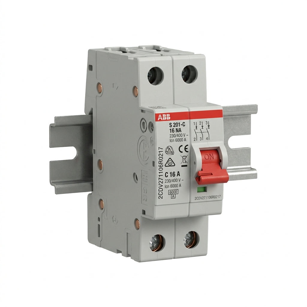 ABB 2CDV271106R0217 INTERRUPTORES TERMOMAGNETICOS MINIATURA RIEL DIN