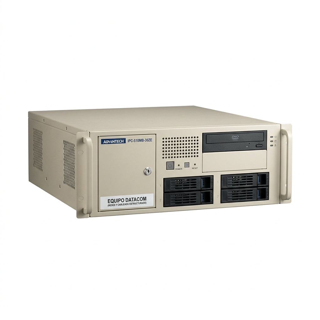 ADVANTECH IPC-510MB-30ZE EQUIPO DATACOM (REDES Y CABLEADO ESTRUCTURADO)