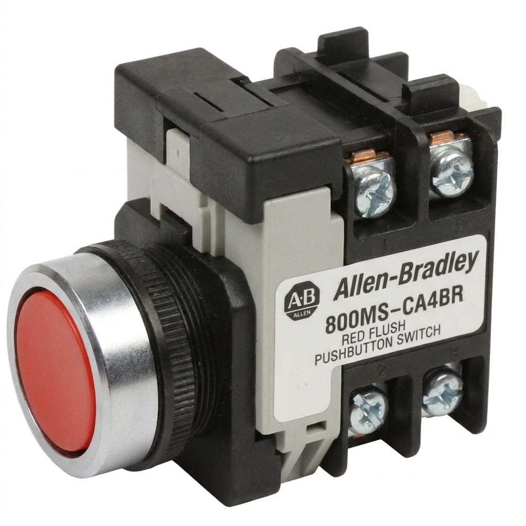 ALLEN-BRADLEY 800MS-CA4BR BOTONES PULSADORES BOTONERAS Y ACCESORIOS