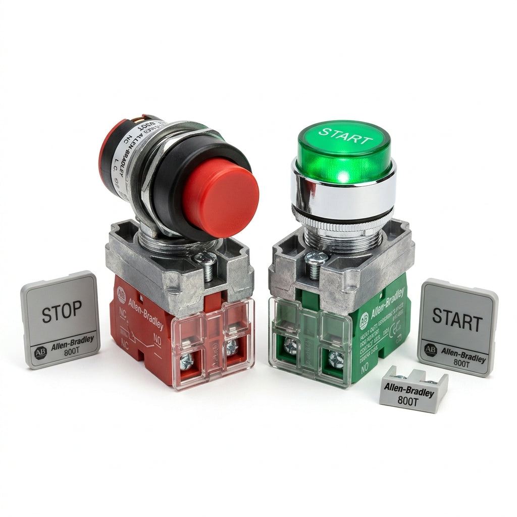 ALLEN-BRADLEY 800T-QTH2WAR BOTONES PULSADORES BOTONERAS Y ACCESORIOS