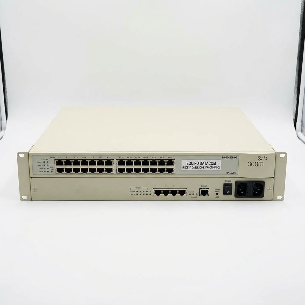 3COM 69-004308-00 EQUIPO DATACOM (REDES Y CABLEADO ESTRUCTURADO)