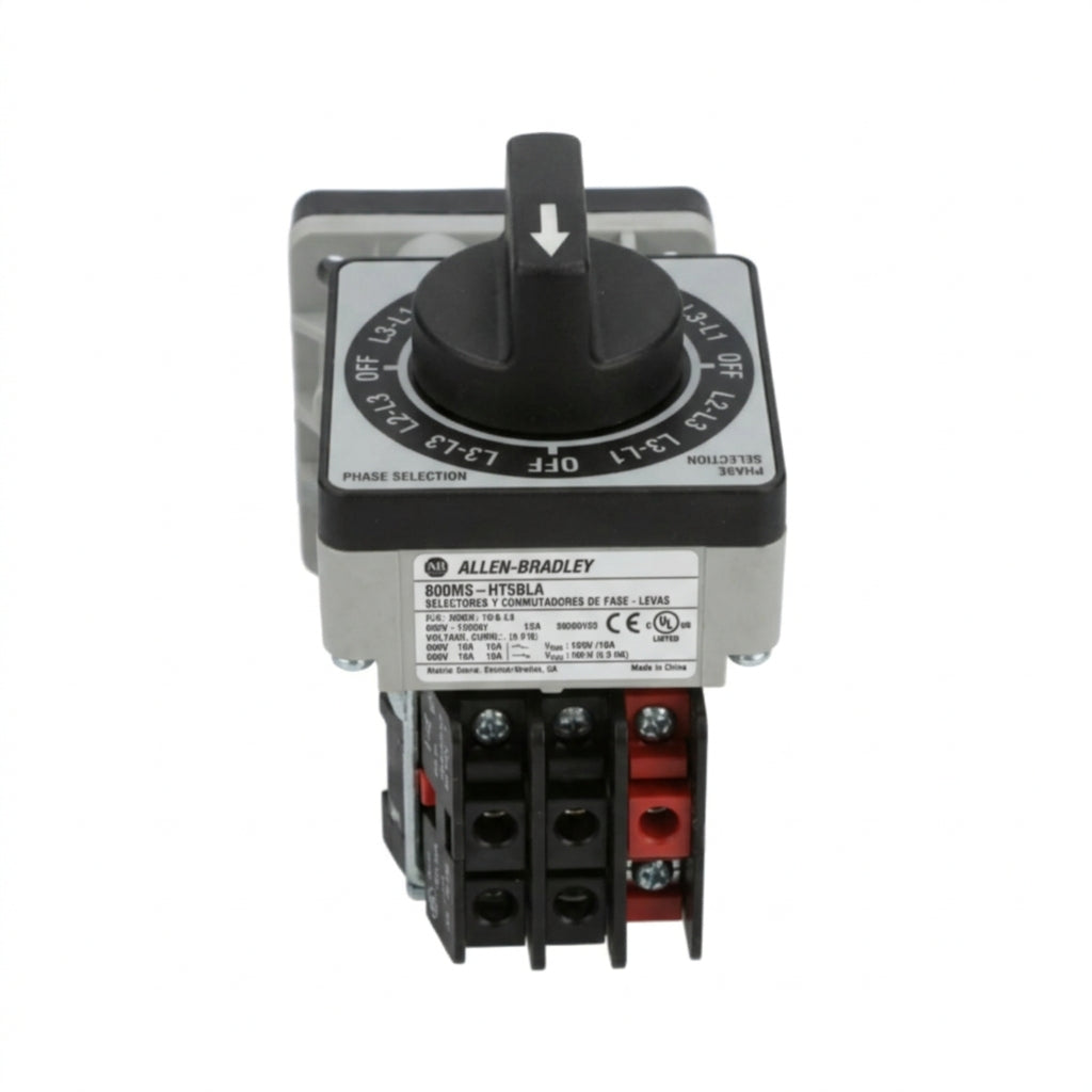 ALLEN-BRADLEY 800MS-HT5BLA SELECTORES Y CONMUTADORES DE FASE - LEVAS