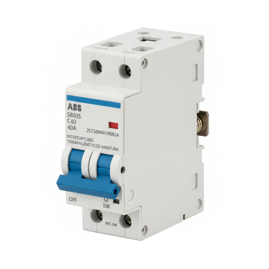 ABB 2CCS884001R0824 INTERRUPTORES TERMOMAGNETICOS MINIATURA RIEL DIN