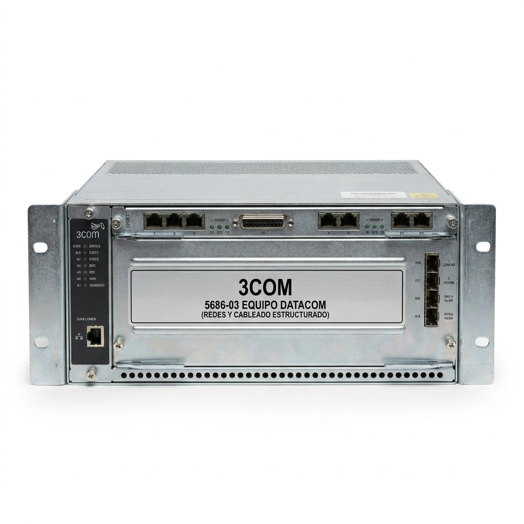 3COM 5686-03 EQUIPO DATACOM (REDES Y CABLEADO ESTRUCTURADO)