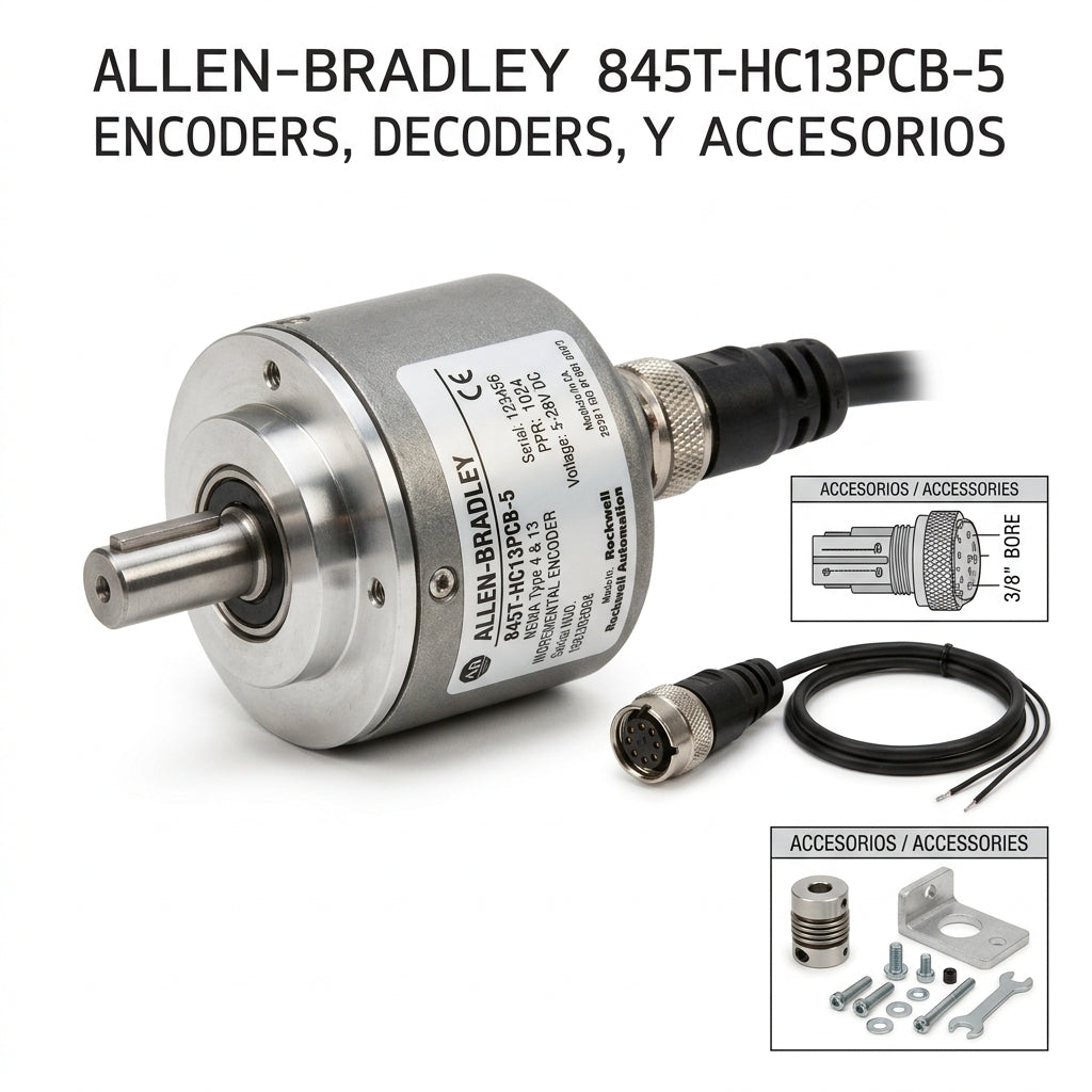 ALLEN-BRADLEY 845T-HC13PCB-5 ENCODERS - DECODERS Y ACCESORIOS