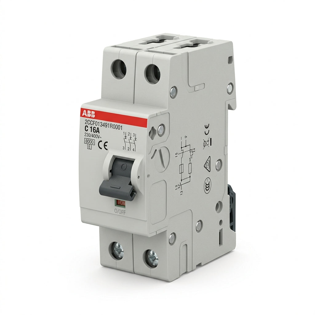 ABB 2CCF013491R0001 INTERRUPTORES TERMOMAGNETICOS MINIATURA RIEL DIN