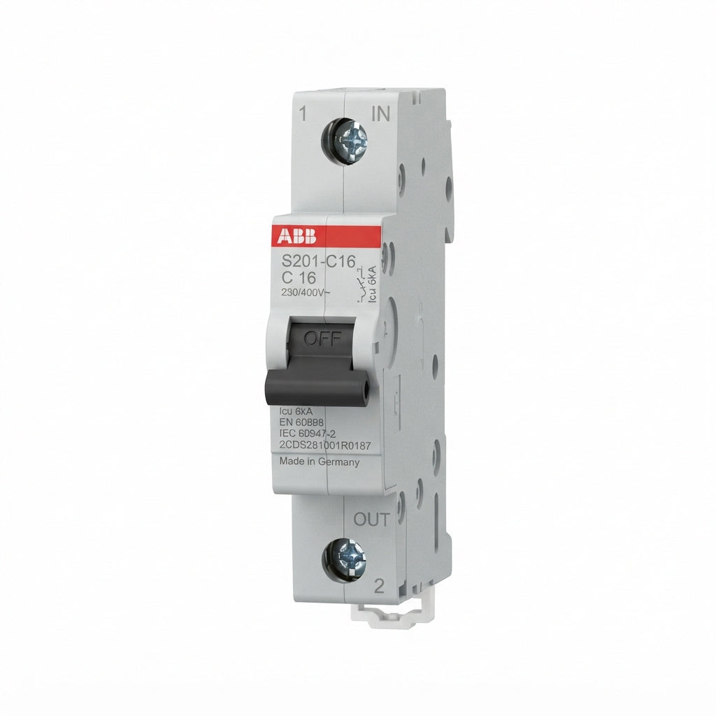 ABB 2CDS281001R0187 INTERRUPTORES TERMOMAGNETICOS MINIATURA RIEL DIN