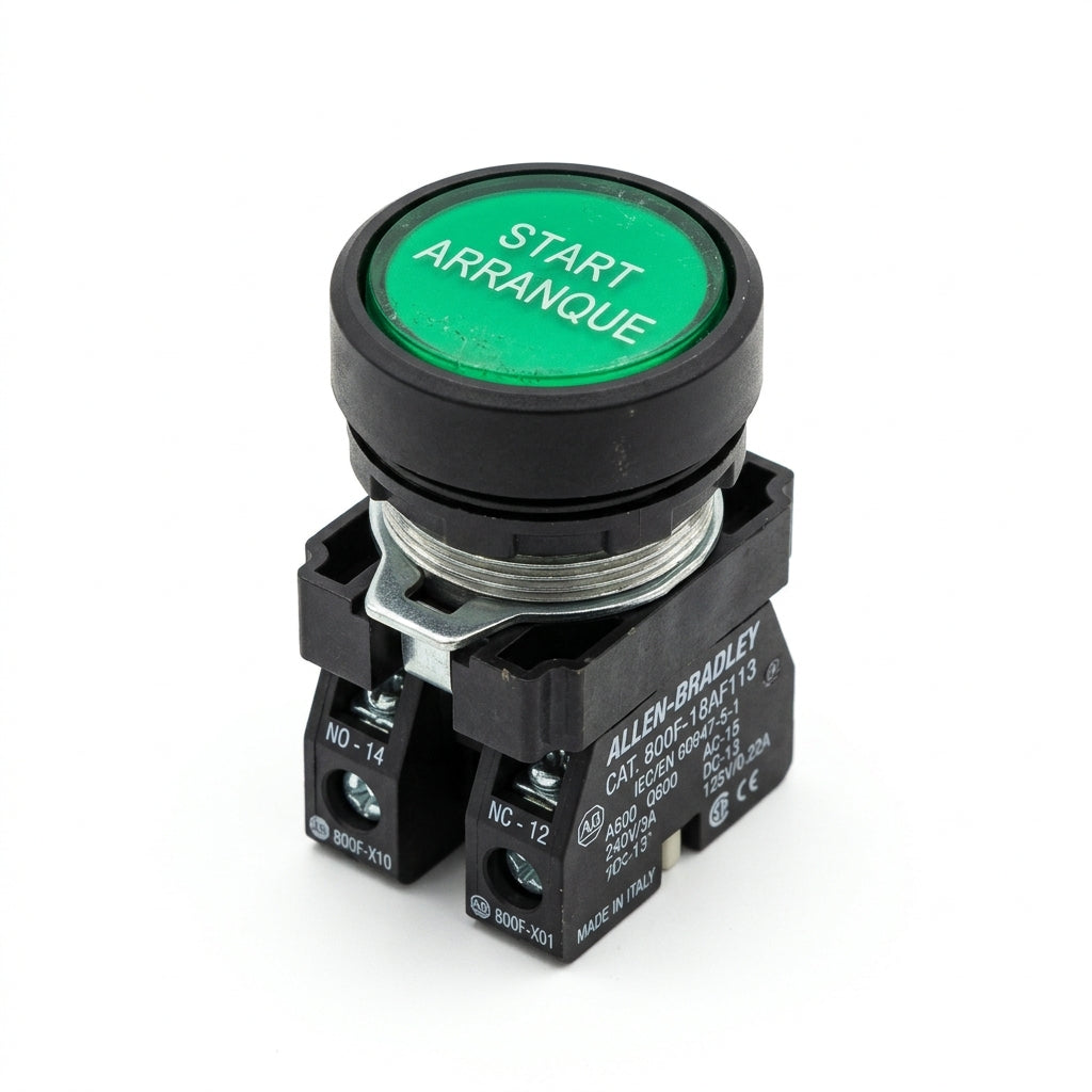 ALLEN-BRADLEY 800F-18AF113 BOTONES PULSADORES BOTONERAS Y ACCESORIOS