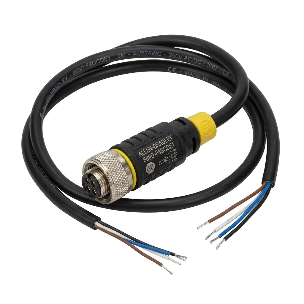 ALLEN-BRADLEY 889D-F4GCDE1 CONECTORES RAPIDOS Y CABLES PARA SENSOR (CORDSETS)