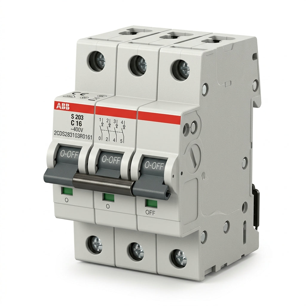 ABB 2CDS283103R0161 INTERRUPTORES TERMOMAGNETICOS MINIATURA RIEL DIN