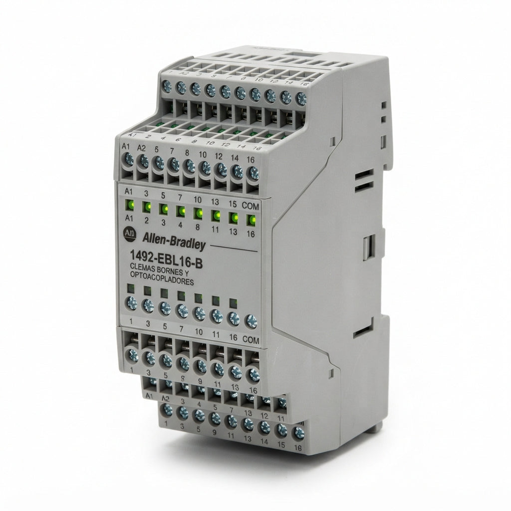 ALLEN-BRADLEY 1492-EBL16-B CLEMAS BORNES Y OPTOACOPLADORES