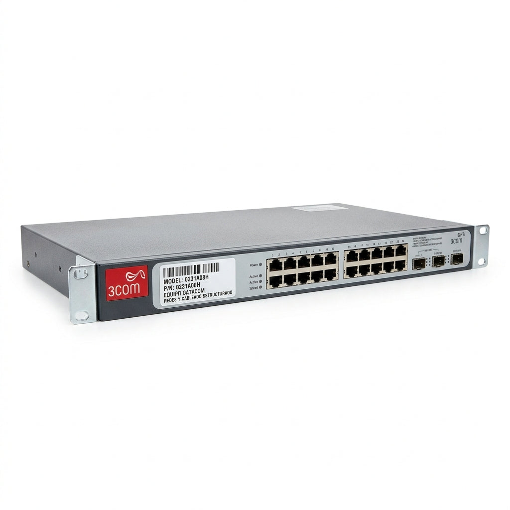 3COM 0231A08H EQUIPO DATACOM (REDES Y CABLEADO ESTRUCTURADO)