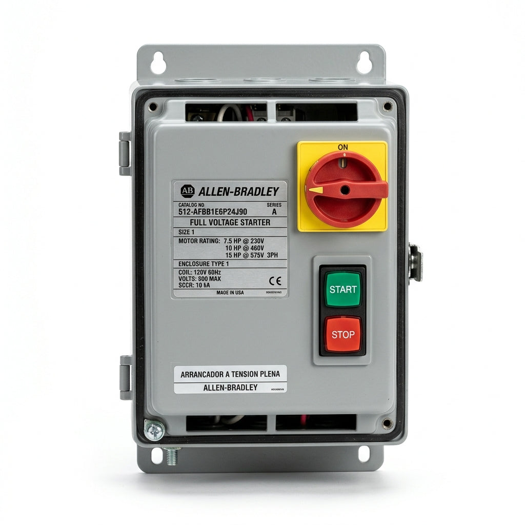 ALLEN-BRADLEY 512-AFBB1E6P24J90 ARRANCADORES A TENSION PLENA