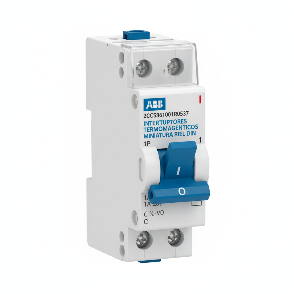 ABB 2CCS861001R0537 INTERRUPTORES TERMOMAGNETICOS MINIATURA RIEL DIN