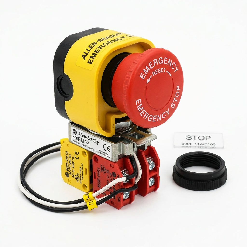 ALLEN-BRADLEY 800F-18WU904 BOTONES PULSADORES BOTONERAS Y ACCESORIOS