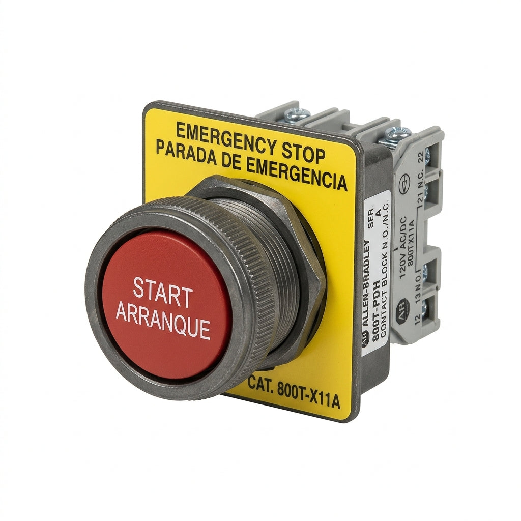 ALLEN-BRADLEY 800T-PDH BOTONES PULSADORES BOTONERAS Y ACCESORIOS
