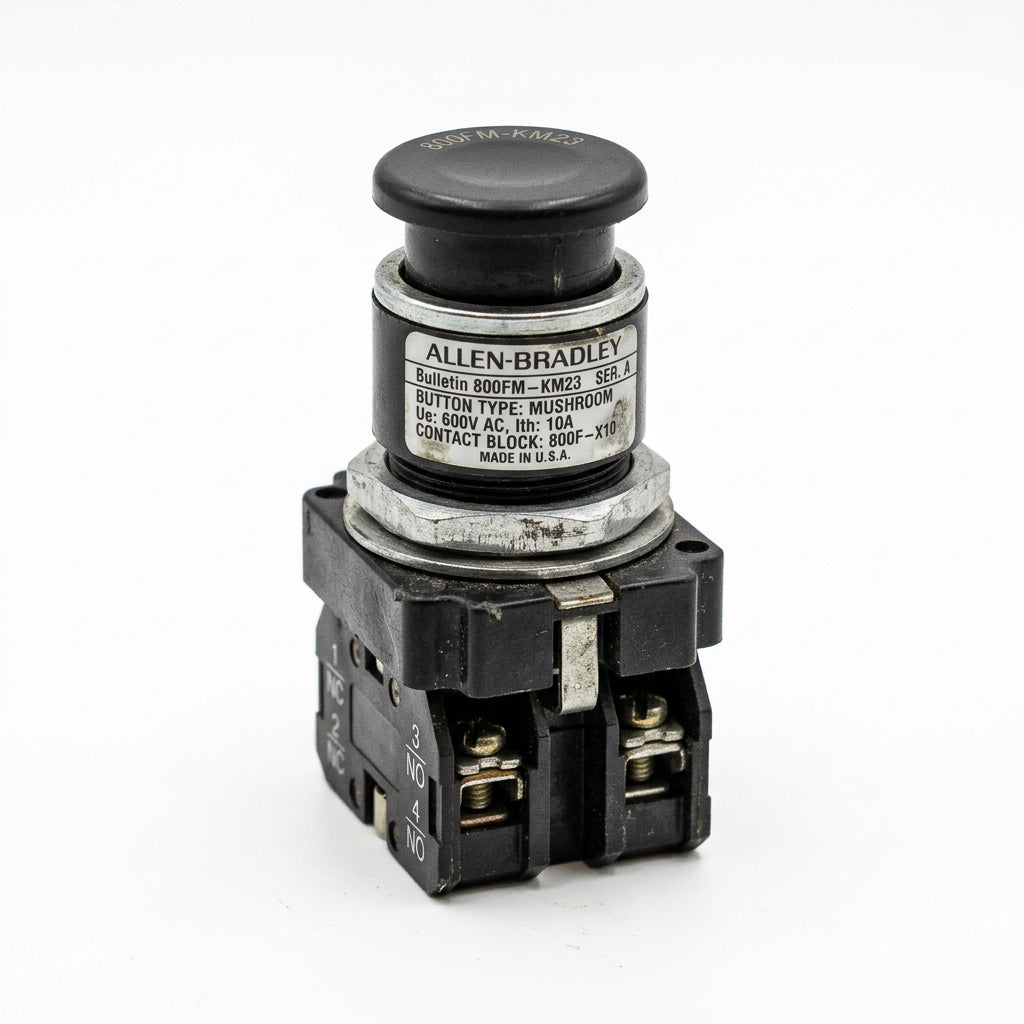 ALLEN-BRADLEY 800FM-KM23 BOTONES PULSADORES BOTONERAS