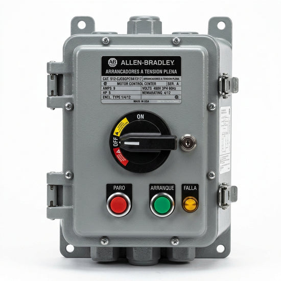 ALLEN-BRADLEY 512-CJC6GPC9A1317 ARRANCADORES A TENSION PLENA