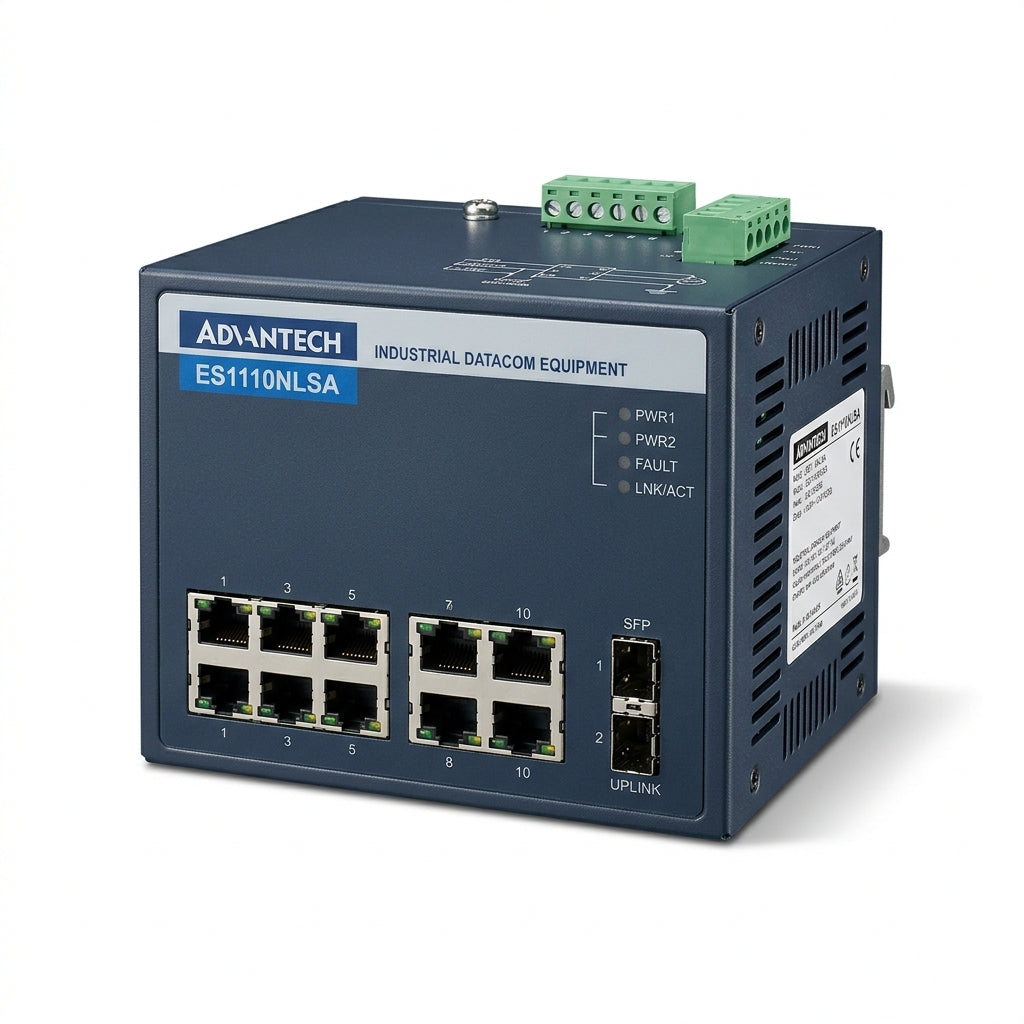 ADVANTECH ES1110NLSA EQUIPO DATACOM (REDES Y CABLEADO ESTRUCTURADO)