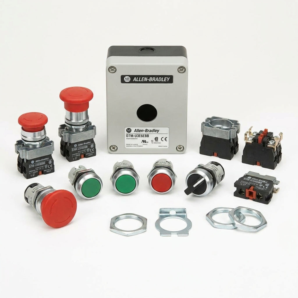 ALLEN-BRADLEY D7M-U3E6EBB BOTONES PULSADORES BOTONERAS Y ACCESORIOS