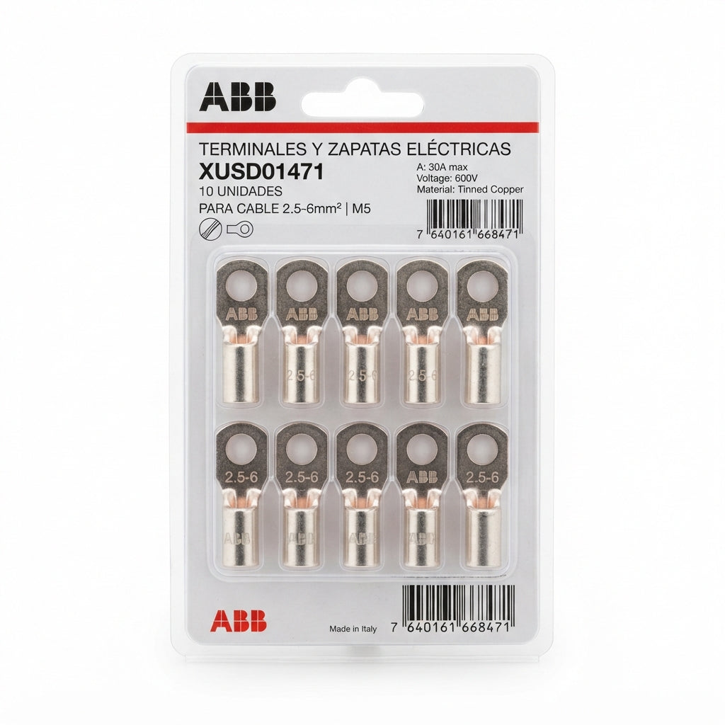 ABB XUSD01471 TERMINALES Y ZAPATAS ELECTRICAS