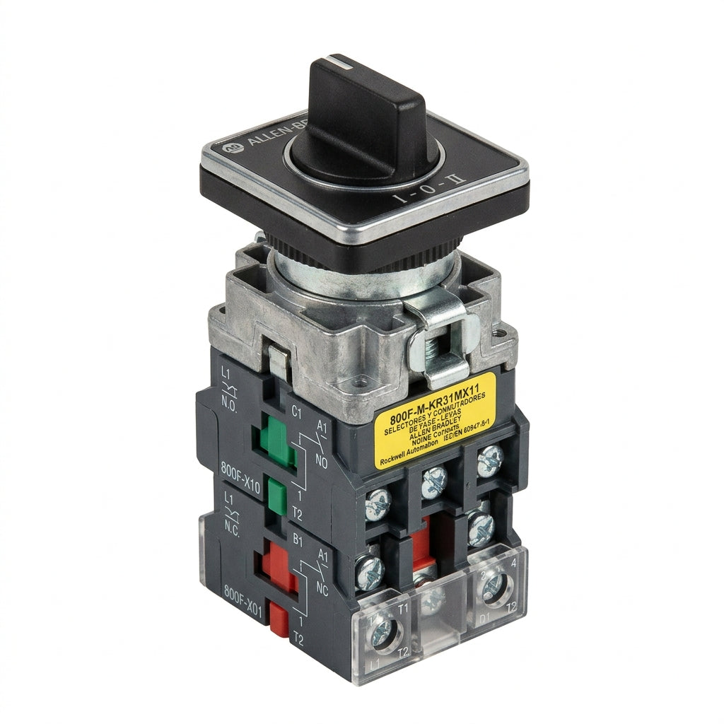 ALLEN-BRADLEY 800F-M-KR31MX11 SELECTORES Y CONMUTADORES DE FASE - LEVAS
