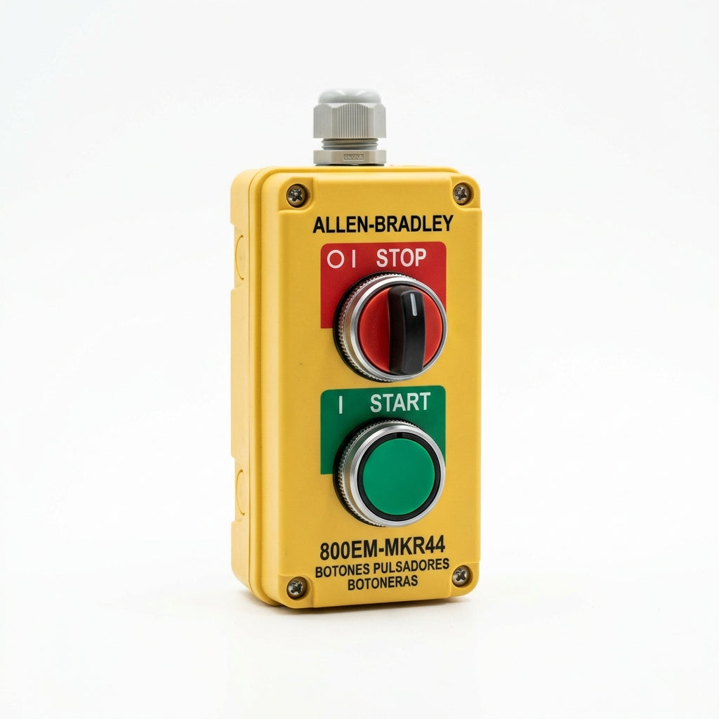 ALLEN-BRADLEY 800EM-MKR44 BOTONES PULSADORES BOTONERAS