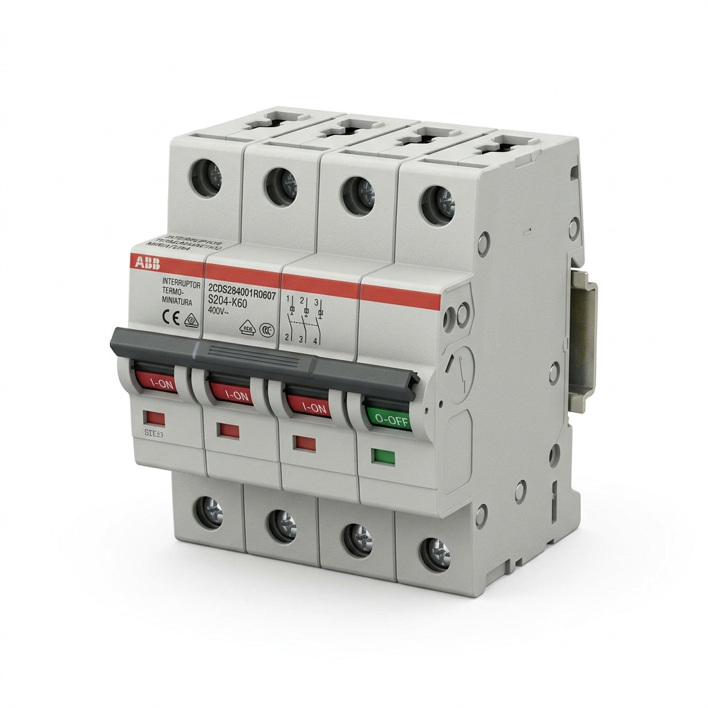 ABB 2CDS284001R0607 INTERRUPTORES TERMOMAGNETICOS MINIATURA RIEL DIN