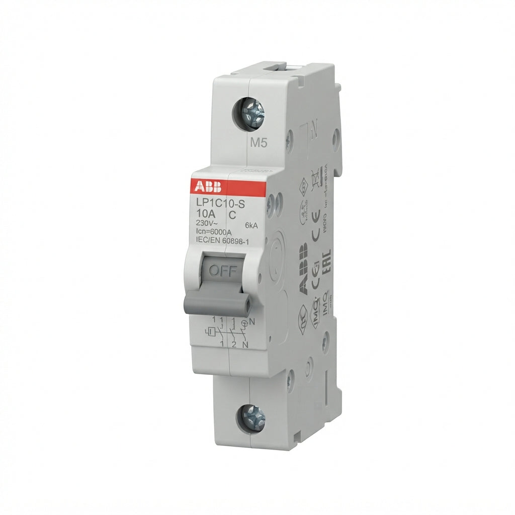 ABB LP1C10-S INTERRUPTORES TERMOMAGNETICOS MINIATURA RIEL DIN