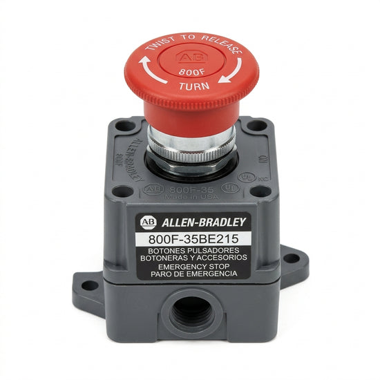 ALLEN-BRADLEY 800F-35BE215 BOTONES PULSADORES BOTONERAS Y ACCESORIOS