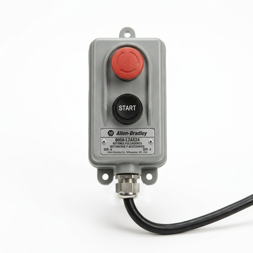 ALLEN-BRADLEY 800A-L2AX24 BOTONES PULSADORES BOTONERAS Y ACCESORIOS