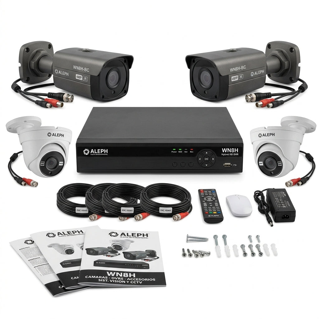 ALEPH-INTERNATIONAL WN8H CAMARAS - DVRS - ACCESORIOS SIST. VISION Y CCTV