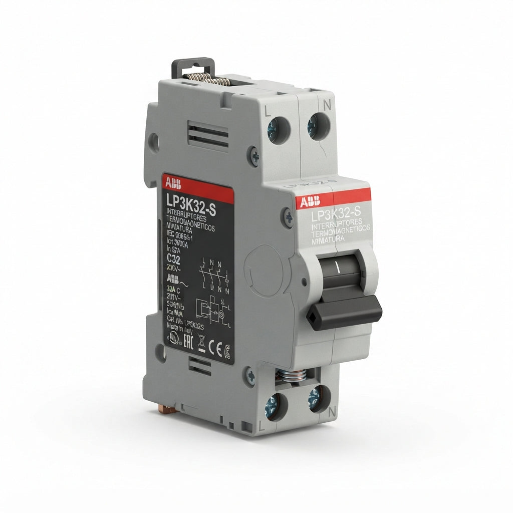 ABB LP3K32-S INTERRUPTORES TERMOMAGNETICOS MINIATURA RIEL DIN