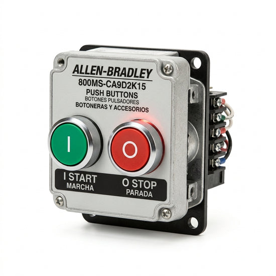 ALLEN-BRADLEY 800MS-CA9D2K15 BOTONES PULSADORES BOTONERAS Y ACCESORIOS