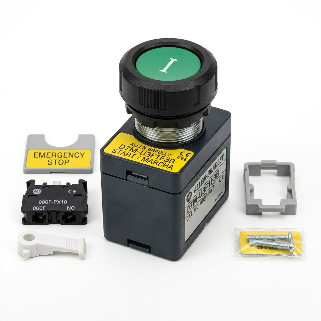 ALLEN-BRADLEY D7M-U3F1F3B BOTONES PULSADORES BOTONERAS Y ACCESORIOS
