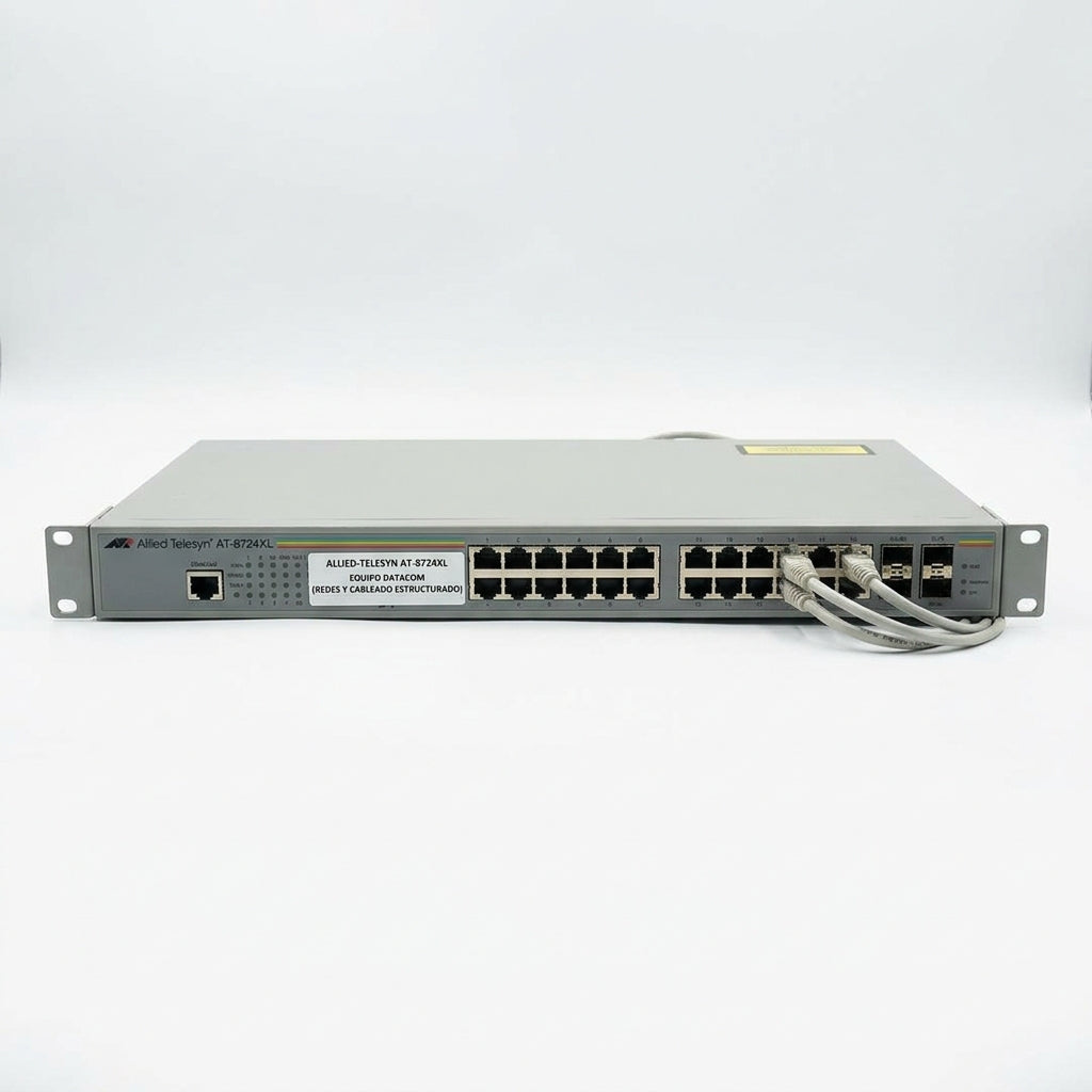 ALLIED-TELESYN AT-8724XL EQUIPO DATACOM (REDES Y CABLEADO ESTRUCTURADO)