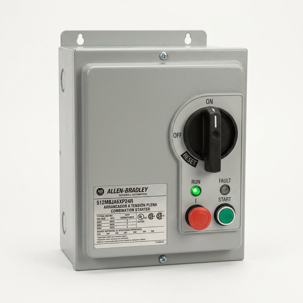 ALLEN-BRADLEY 512MBJA6XP24R ARRANCADORES A TENSION PLENA