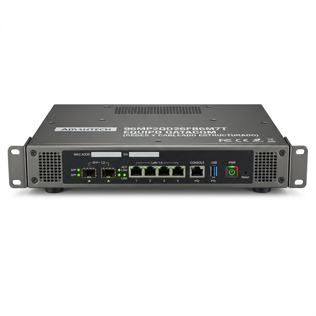 ADVANTECH 96MP2QD26FB6M7T EQUIPO DATACOM (REDES Y CABLEADO ESTRUCTURADO)