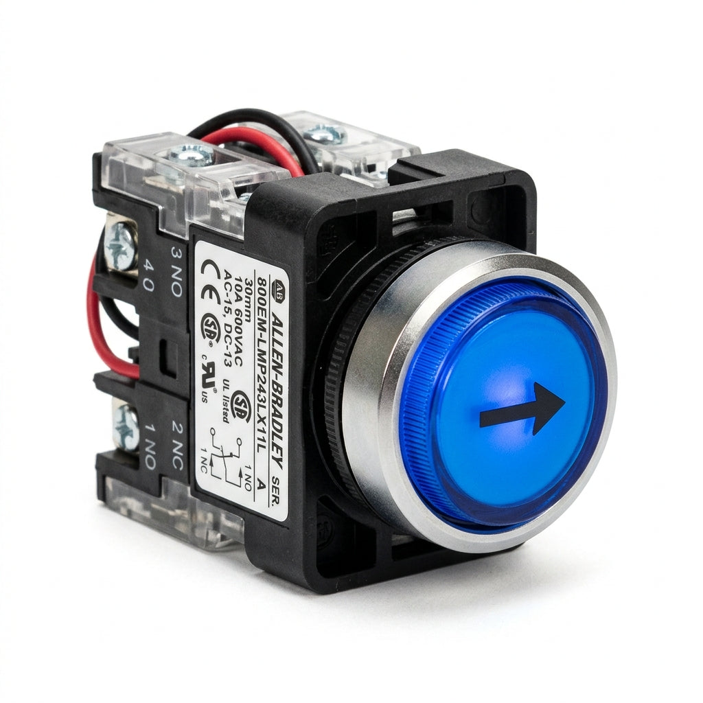 ALLEN-BRADLEY 800EM-LMP243LX11L BOTONES PULSADORES BOTONERAS Y ACCESORIOS