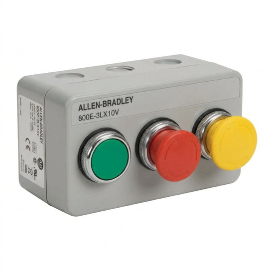 ALLEN-BRADLEY 800E-3LX10V BOTONES PULSADORES BOTONERAS