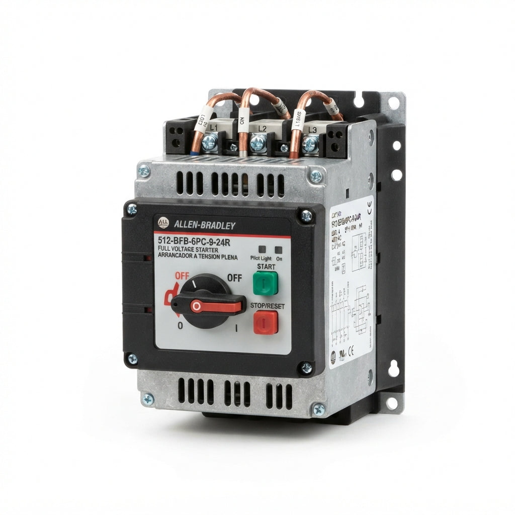 ALLEN-BRADLEY 512-BFB-6PC-9-24R ARRANCADORES A TENSION PLENA
