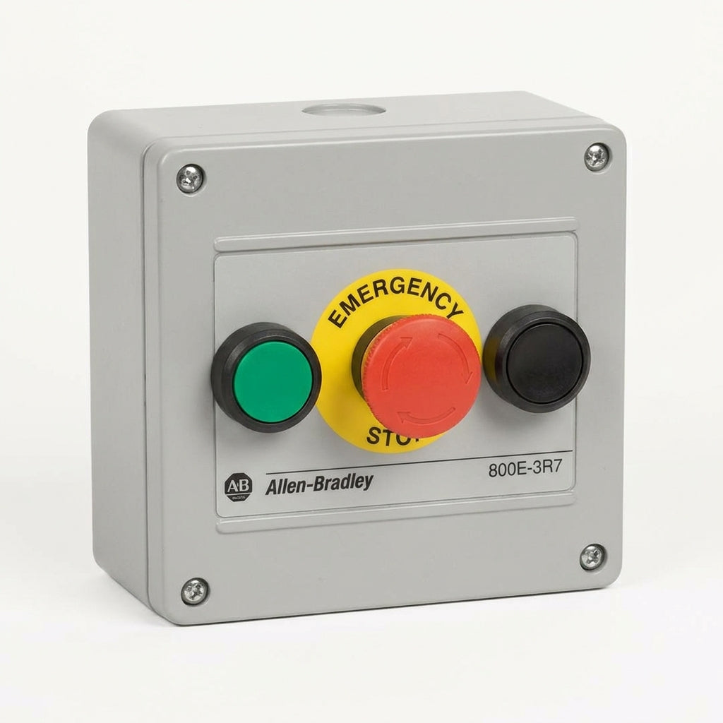ALLEN-BRADLEY 800E-3R7 BOTONES PULSADORES BOTONERAS