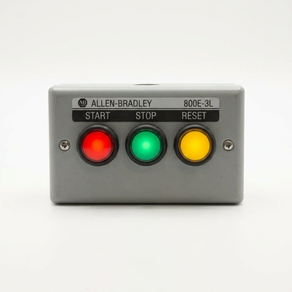 ALLEN-BRADLEY 800E-3L BOTONES PULSADORES BOTONERAS
