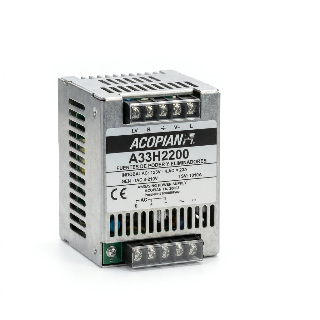 ACOPIAN A33H2200 FUENTES DE PODER Y ELIMINADORES