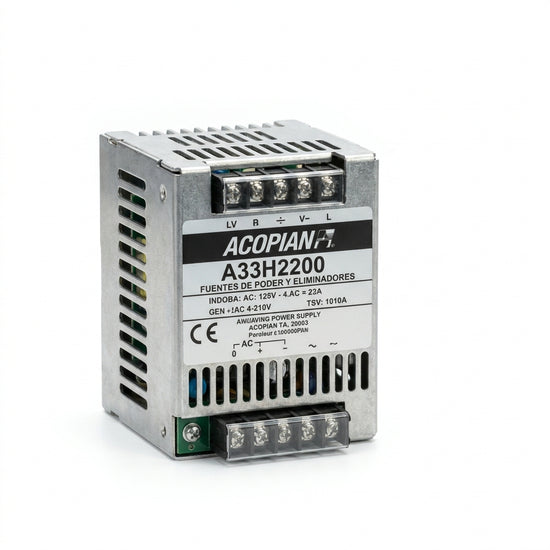ACOPIAN A33H2200 FUENTES DE PODER Y ELIMINADORES