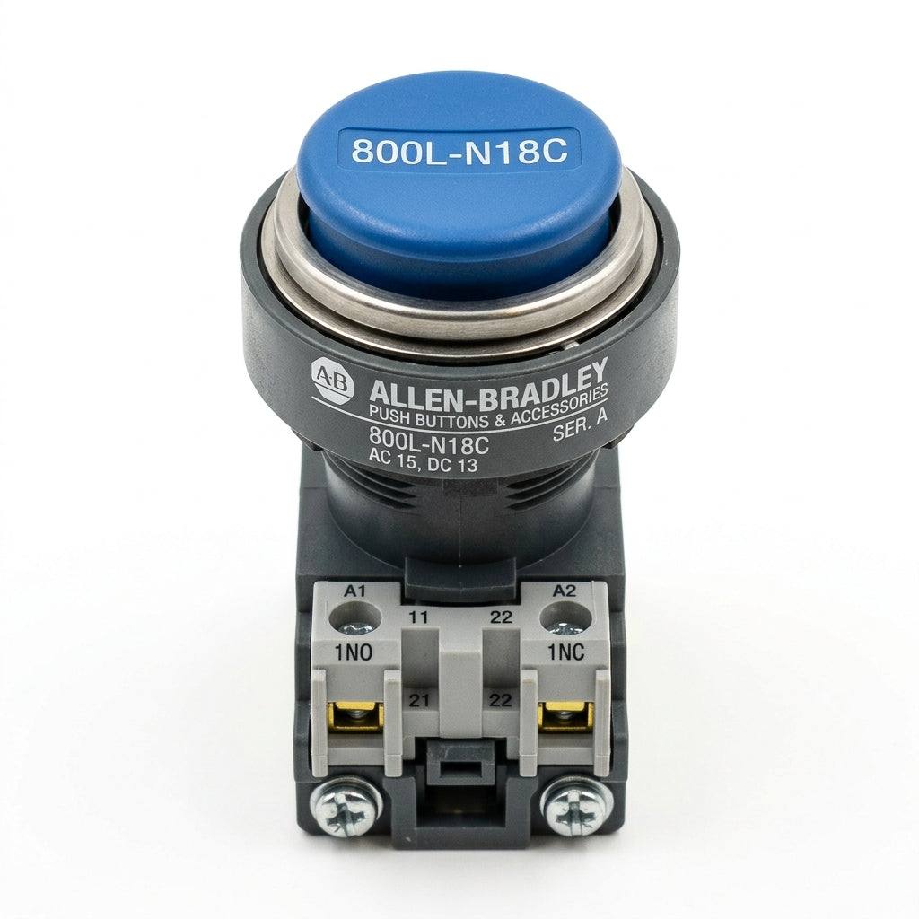 ALLEN-BRADLEY 800L-N18C BOTONES PULSADORES BOTONERAS Y ACCESORIOS