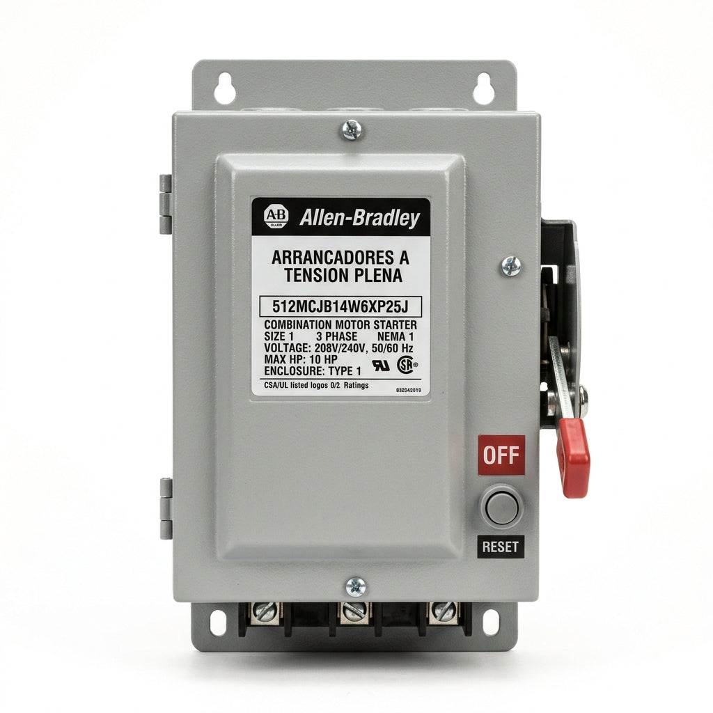 ALLEN-BRADLEY 512MCJB14W6XP25J ARRANCADORES A TENSION PLENA
